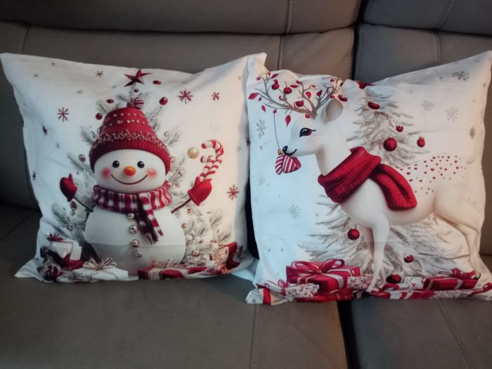 Lot coussin noël