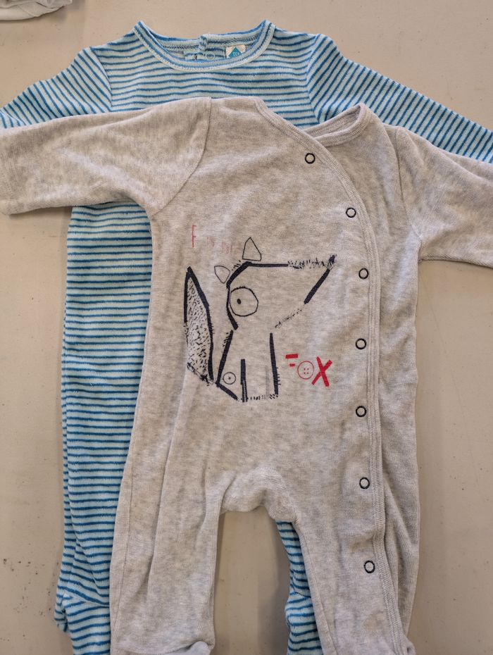 Lot de 2 pyjamas_ 6 mois
