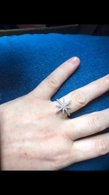 bague etoile meteorites taille 54