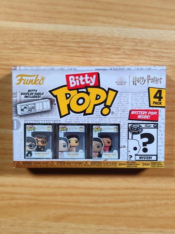 Boîte De 4 Bitty Pop! Harry Potter - Harry, Cho Chang, Parvati + Mystery Pop!