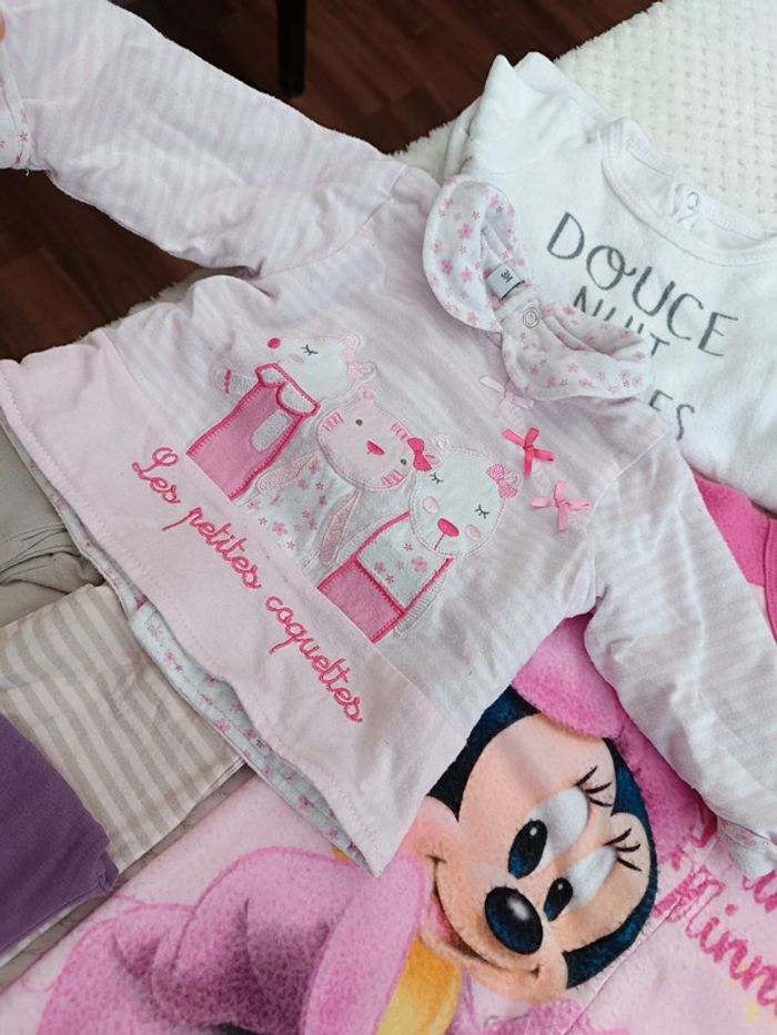 🔸Lot 22 Vêtements Bébé Fille 3 Mois🔸 - photo numéro 8