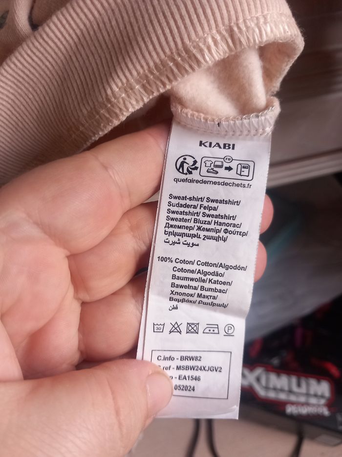 Pull rose et bleu 36 mois Kiabi - photo numéro 5