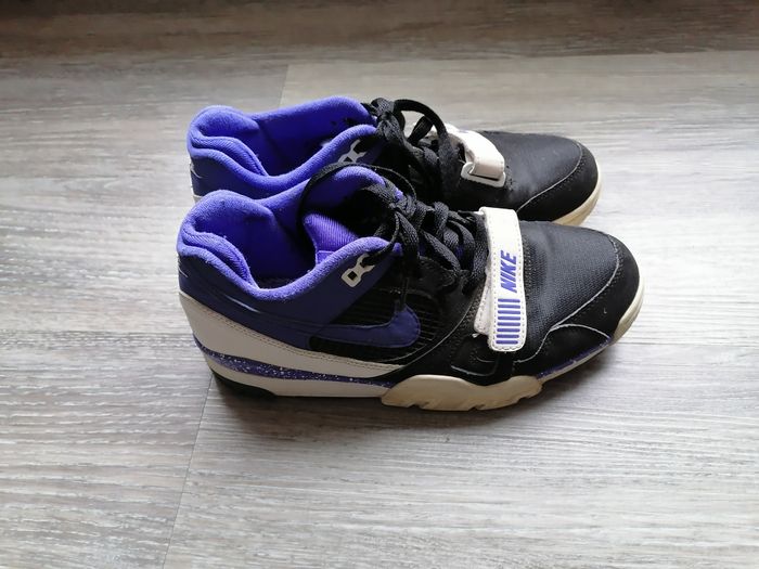 Sneaker noir pour homme avec détailles blanc et violet - NIKE - photo numéro 3
