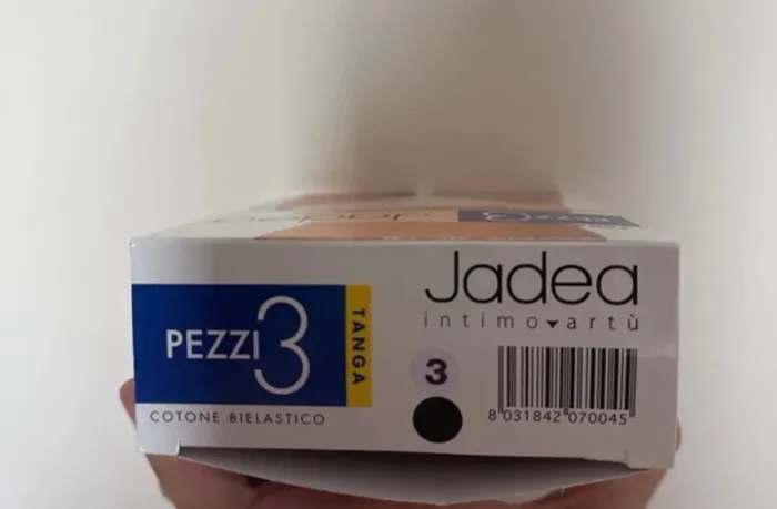 🩲Lot 3 Tanga Noir - Jadea - neuf avec étiquette- taille3 - L - photo numéro 5