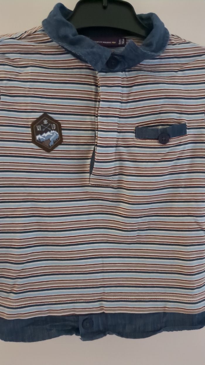 Polo manches longues Sergent Major 2 ans - photo numéro 2