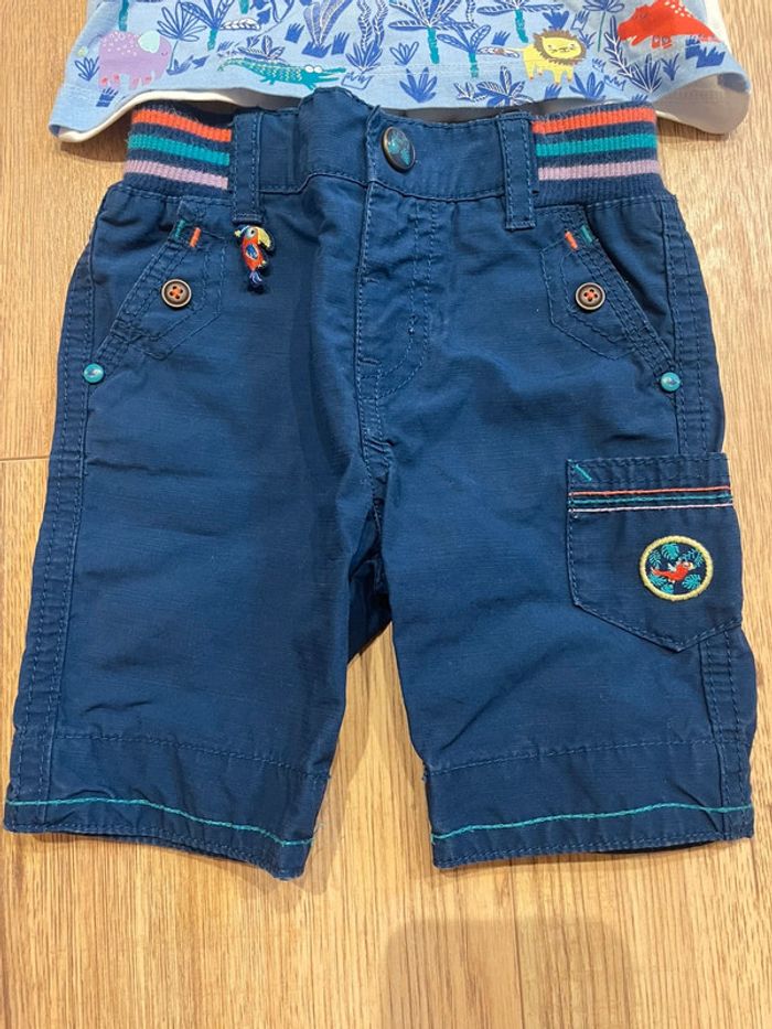 Ensemble sergent major pantalon + tee shirt 3 mois - photo numéro 2