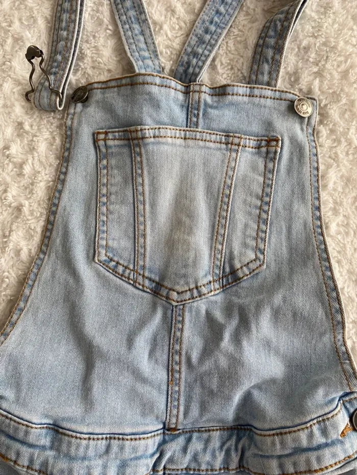 Salopette short en jean 12 ans - photo numéro 3