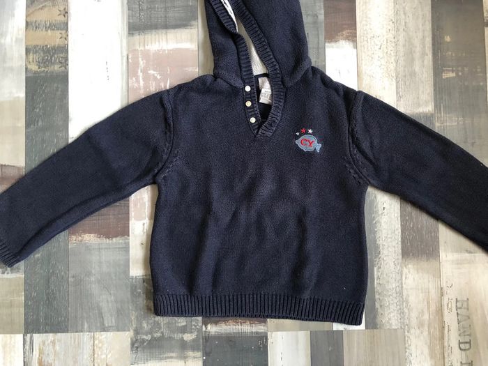 Pull à capuche cyrillus 3 ans