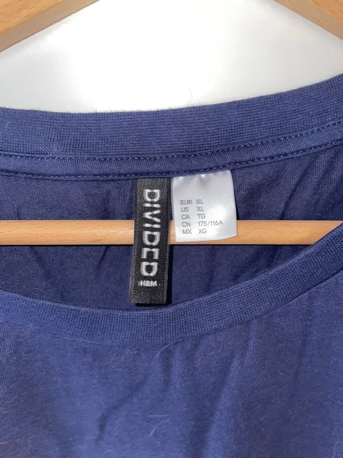 Crop top marine H&M XL - photo numéro 2