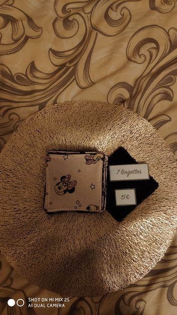 7 lingettes lavables neuf