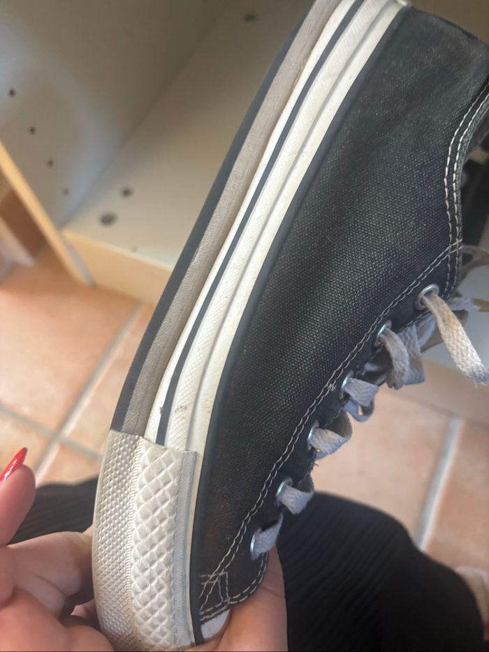 Converse noir basse - photo numéro 4