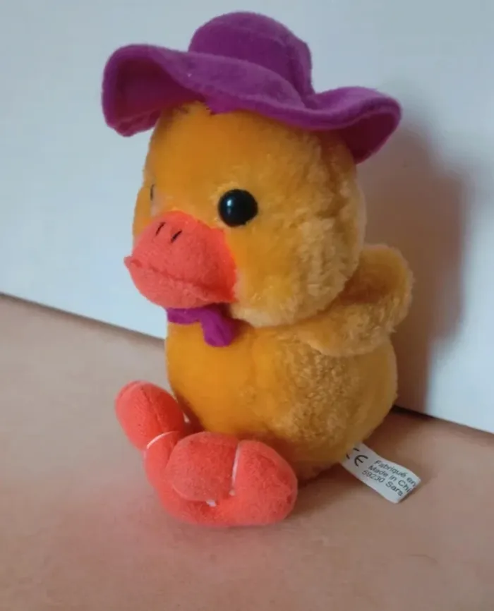 Jolie petite peluche carnard fizzy - photo numéro 3