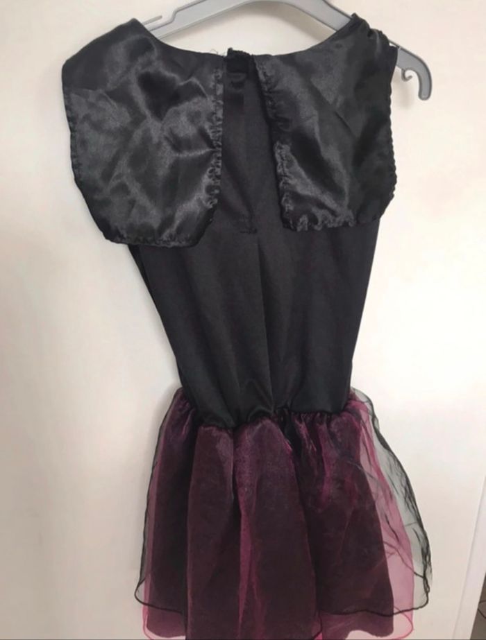 Robe déguisement Halloween T 7-8 ans rose et noire - photo numéro 8