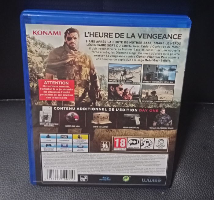 😍métal gear solid V the phantom pain PS4 ps5 - photo numéro 9