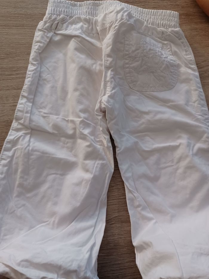 Pantalon 12 mois blanc - photo numéro 5