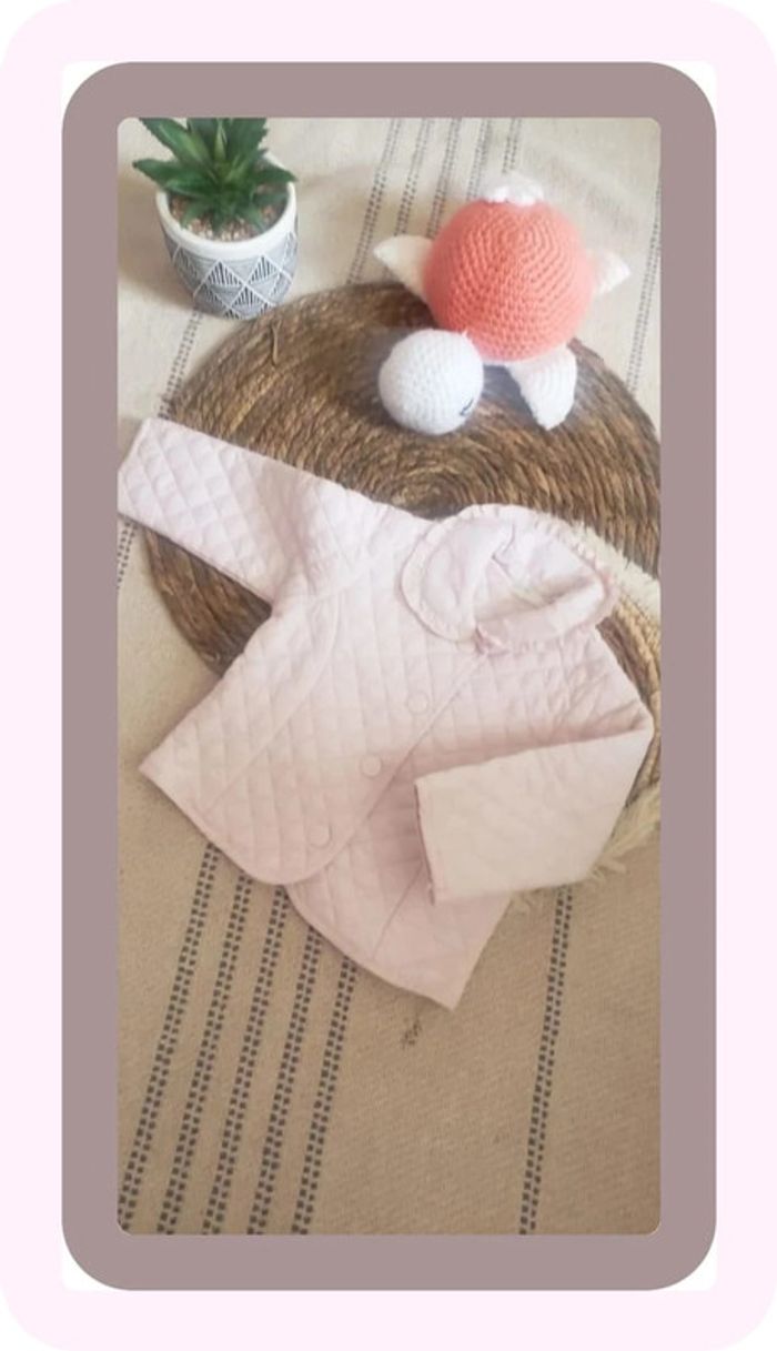 Veste fille 3 mois