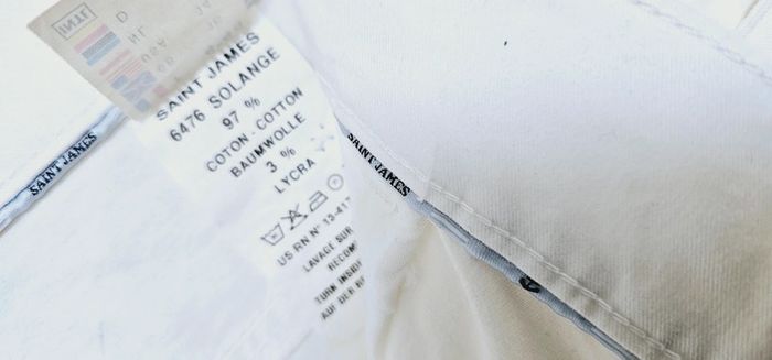 Pantalon Coton Lycra Saint James Taille 44 - photo numéro 5