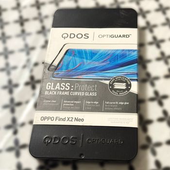 QDOS - Oppo Find X2 Neo Protection d'écran en verre trempé