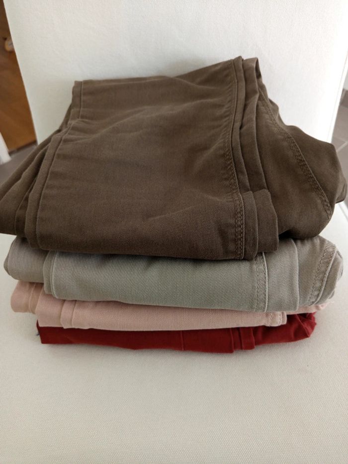 Lot 4 pantalons 38 bon état