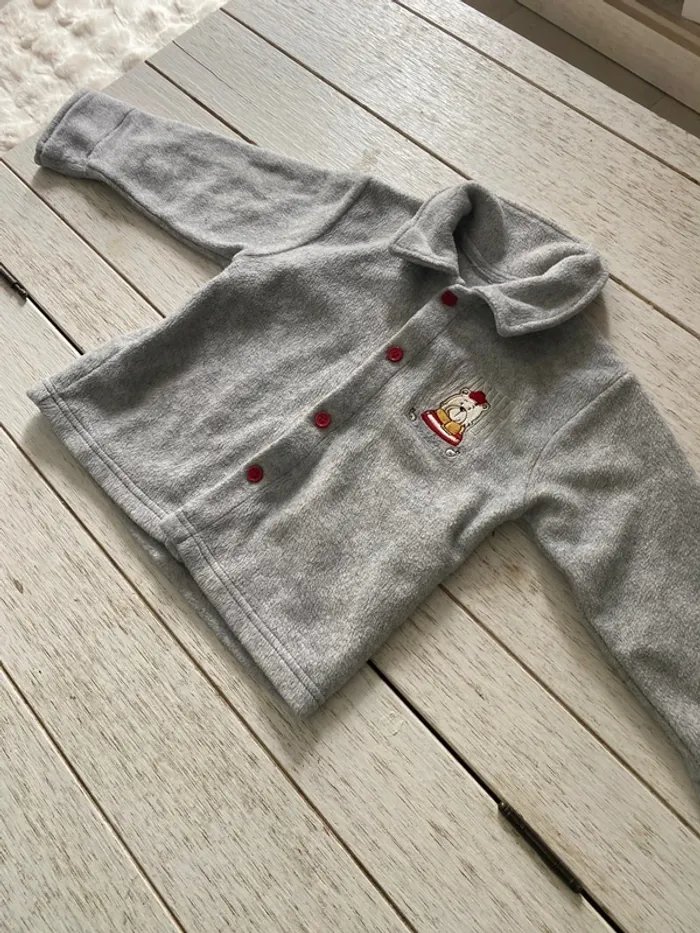 Lot gilets pulls polaire Unisexe garçon ou fille 3 ans - photo numéro 6