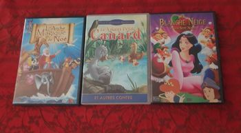 Lot 4 DVD dessins animés