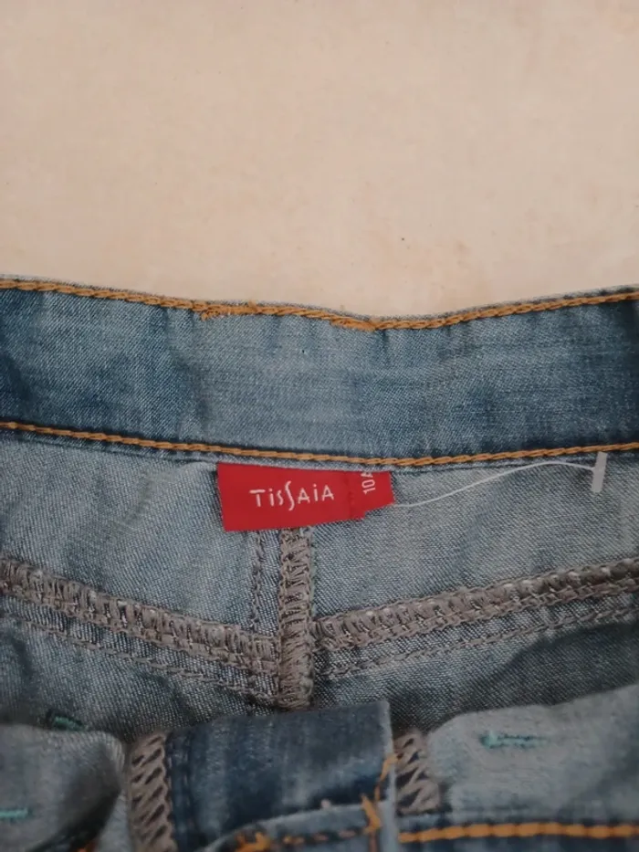 Bermuda en jeans 10 ans - photo numéro 2