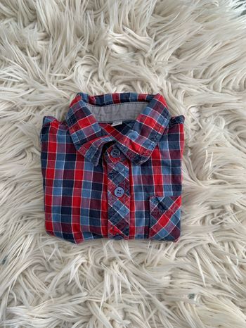 Chemise à carreaux