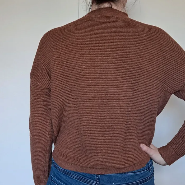Pull marron bonobo - photo numéro 2