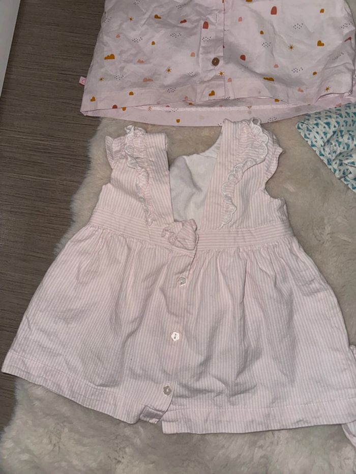 Lot 3 magnifiques robe été 6 mois - photo numéro 8