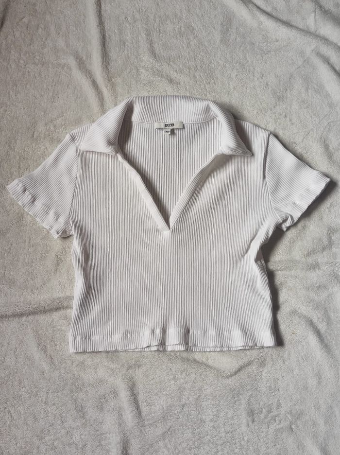 Polo court taille XS - photo numéro 2