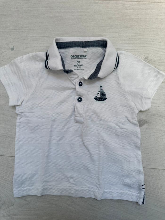 Polo blanc