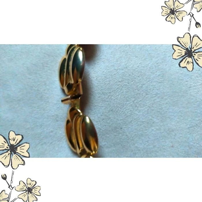 Collier vintage doré sculpté – Élégance rétro - photo numéro 10