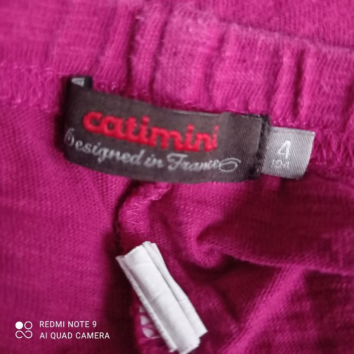 Legging rose Catimini 4ans