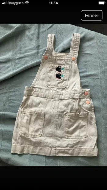 Robe en jean 6 ans