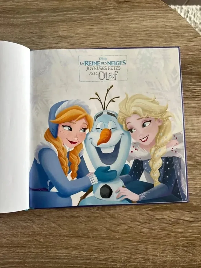 La reine des neiges joyeuses fêtes avec olaf + dvd du film - photo numéro 4