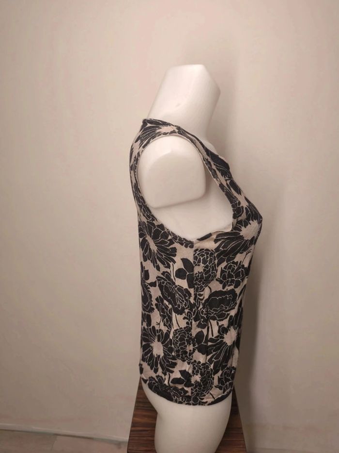 Haut sans manche 123 Femme Taille 42/44 Noir-Gris - photo numéro 4