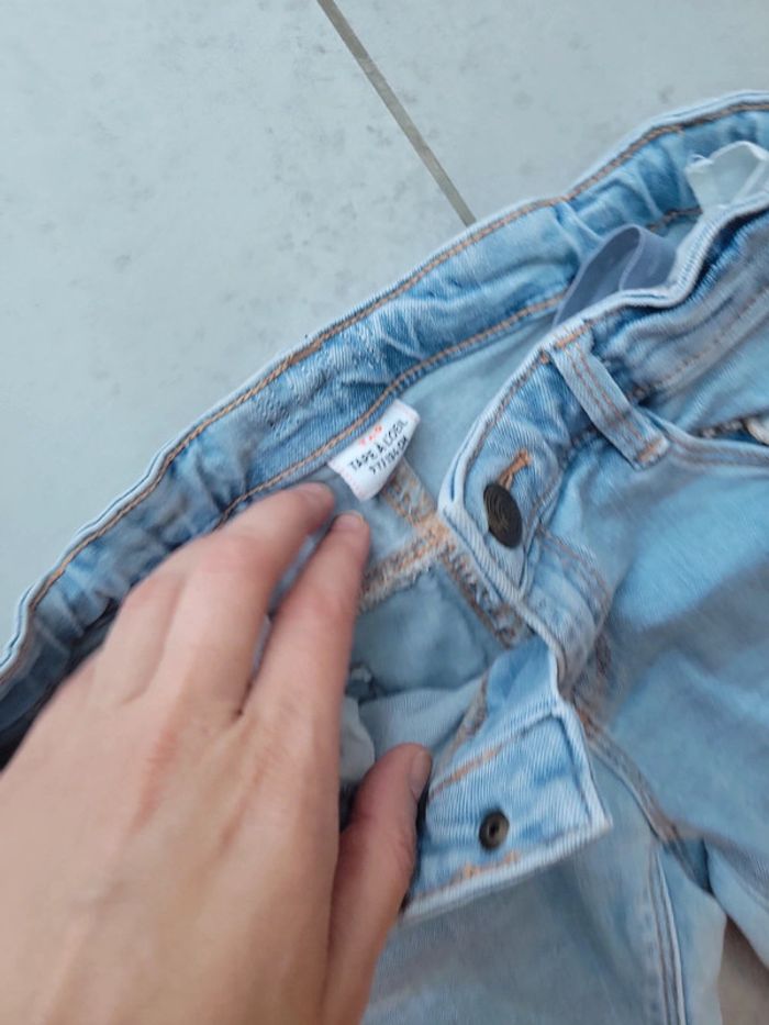 Pantalon jean taille 9 ans fille - photo numéro 5