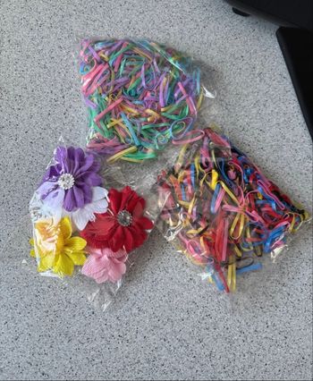 Lot d’élastique pour cheveux enfant