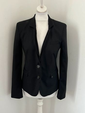 Veste blazer noir cintré Ikks S