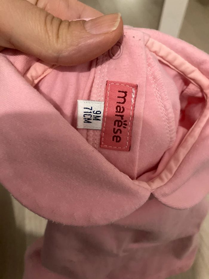 T shirt manche longue bebe fille taille 9 mois - photo numéro 2