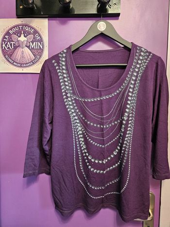 Blouse manches 3/4 T42