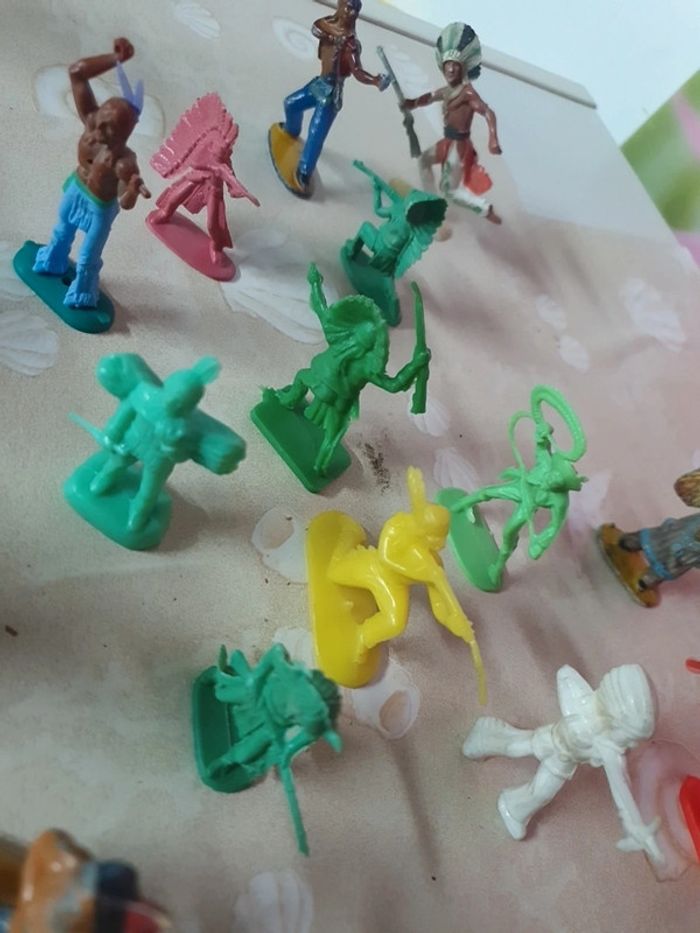 Lot de soldats indien vintage - photo numéro 8