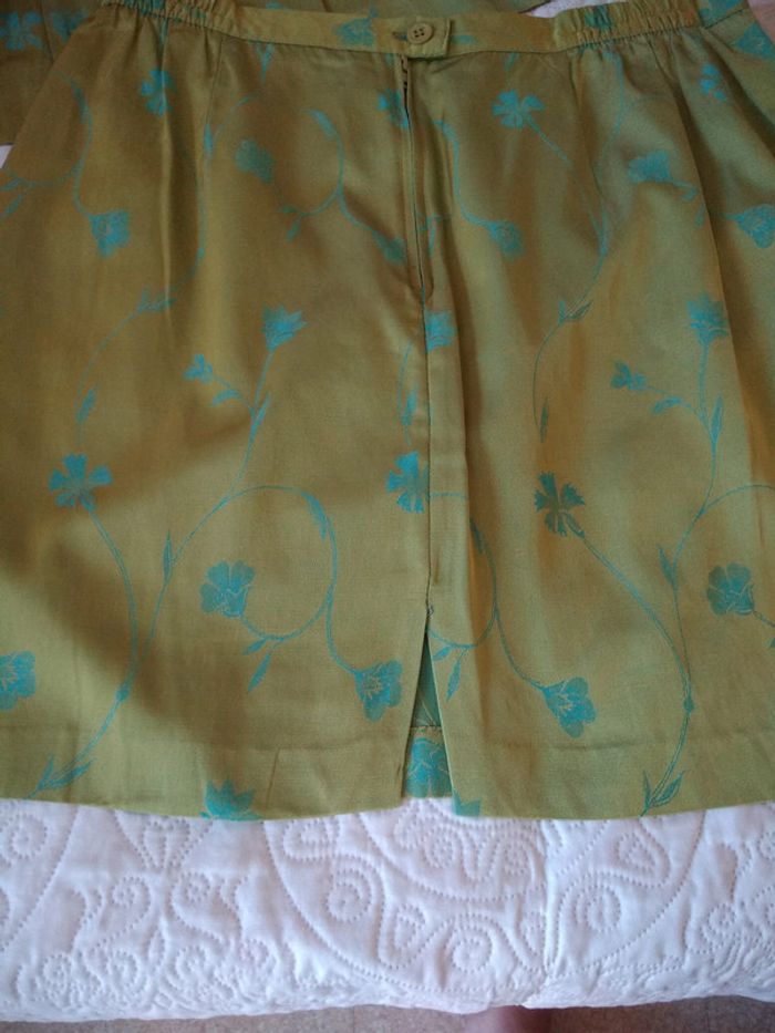 Ensemble jupe vert anis - photo numéro 6