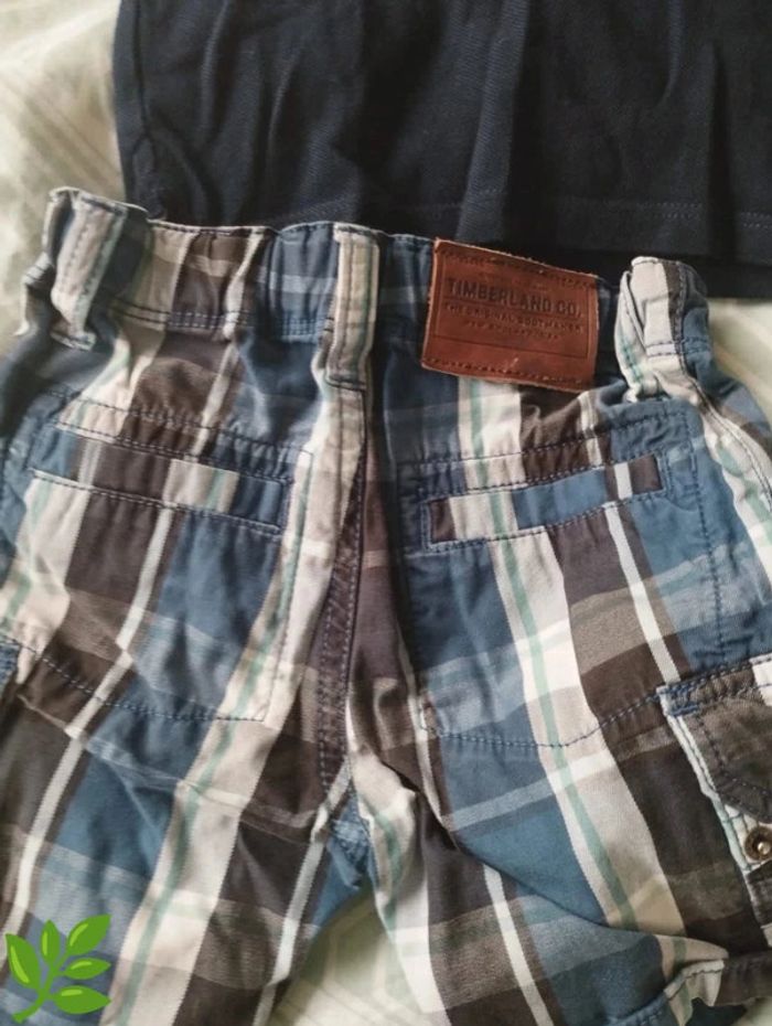 Ensemble été garçon 9 mois Short et polo - photo numéro 4