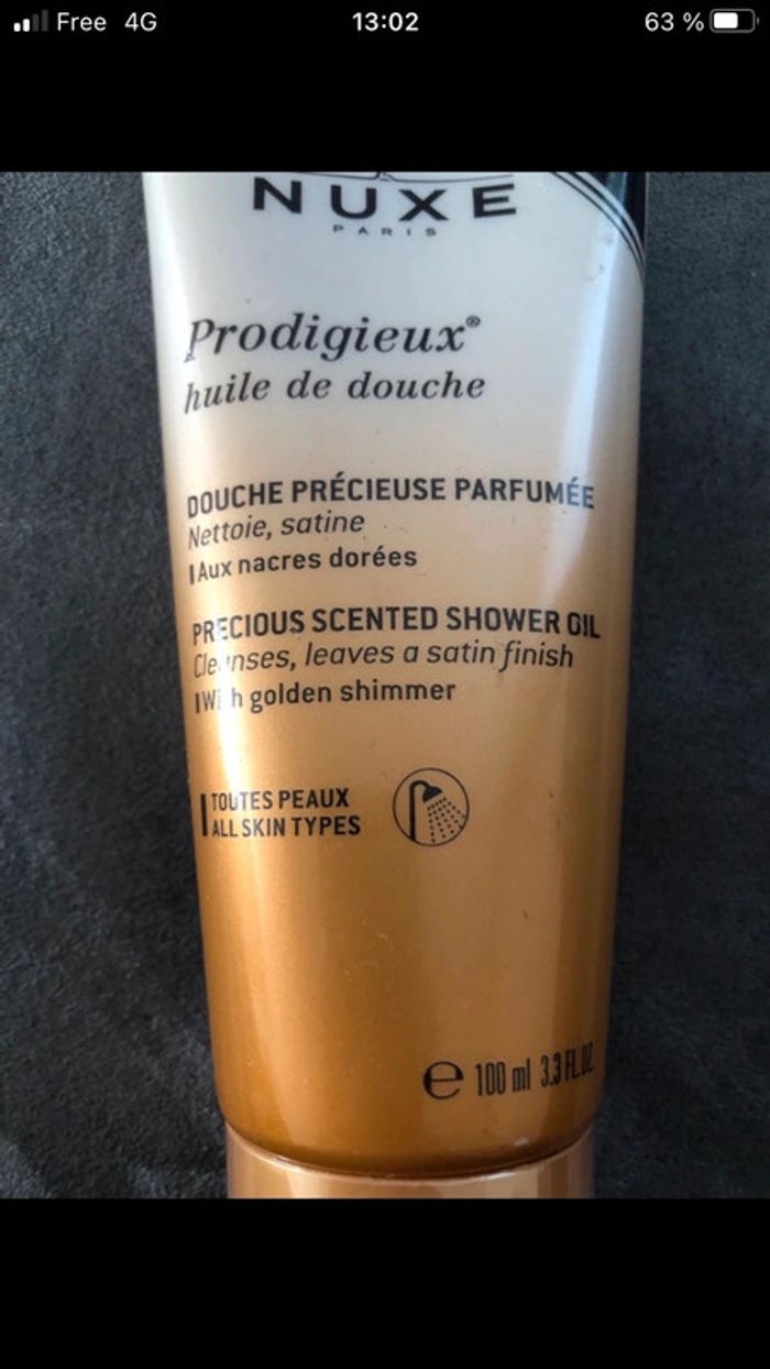 Nuxe huile de douche prodigieux - photo numéro 3
