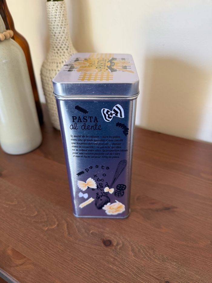 Boîte métal à Pasta - photo numéro 3