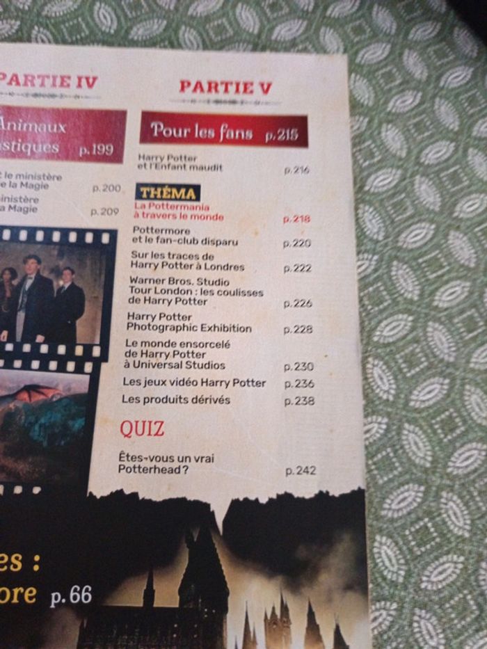 Magazine Harry Potter Pop UP le guide - photo numéro 12