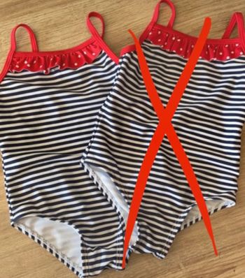 1 maillot de bain 9/12mois