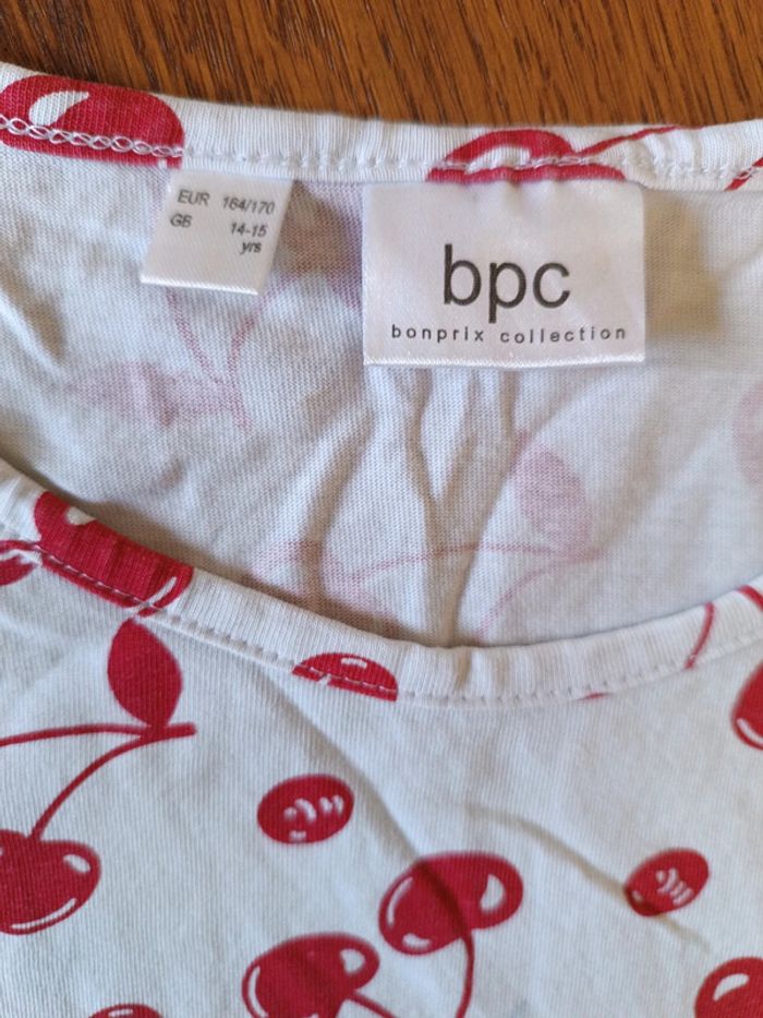 T-shirt Cherry happy BPC 14A - photo numéro 3