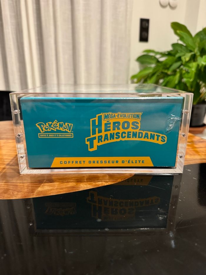 ETB Pokémon ME 2.5 Héros Transcendant + protection acrylique - photo numéro 5